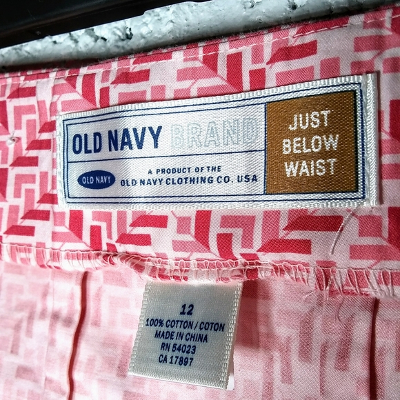 Old Navy Size 12 Pink Flare Pleated A-Line Skirt - Picture 8 of 9